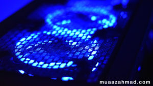 Aigo Z6 Double Aura Fans - Blue