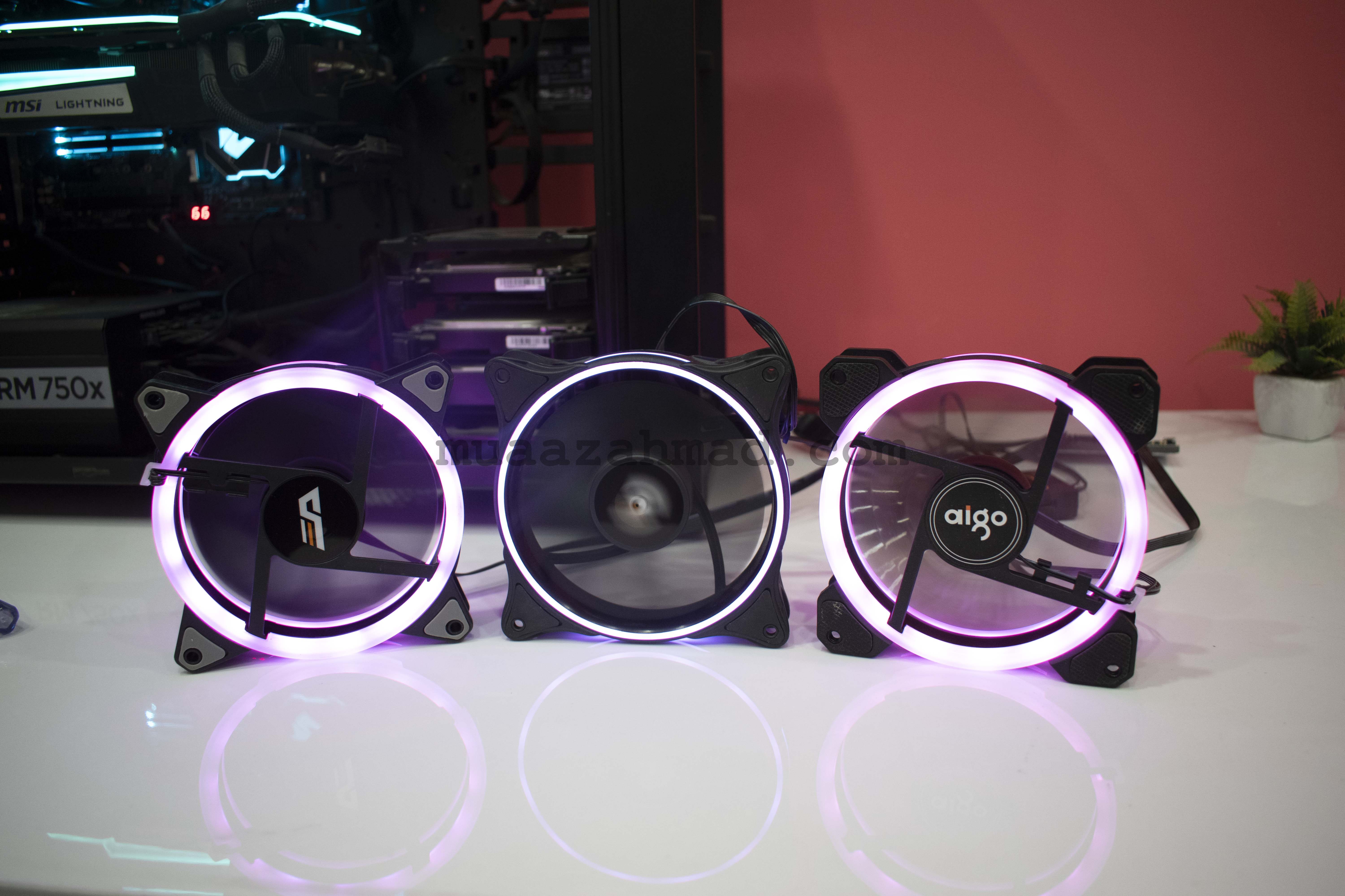 Aigo DR12 Pro RGB Fans
